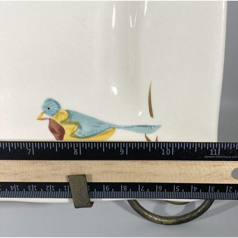 Pier One  ‘Robin’ Square Platter Replacement  Plate Soft Scallop Edge-11” - Picture 5 of 7